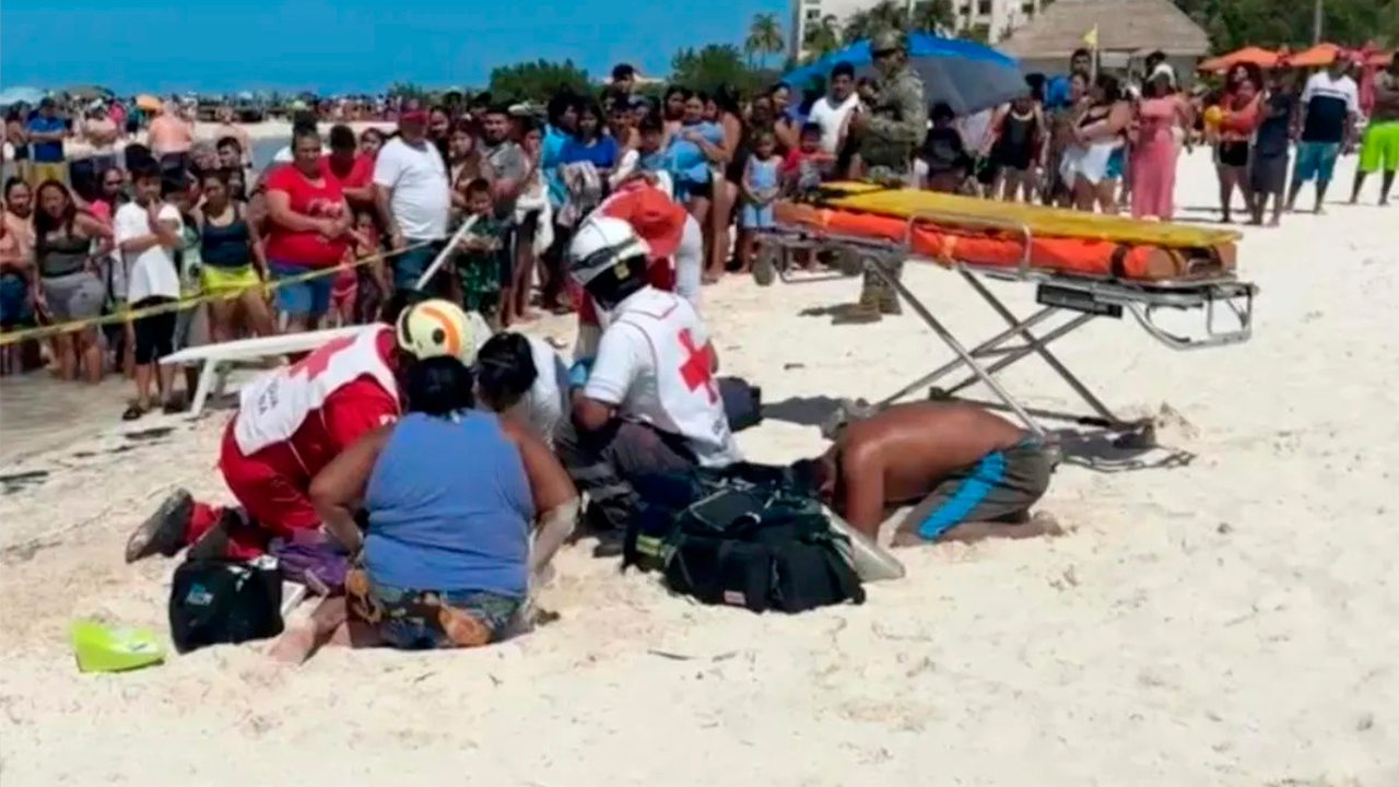 Lamentable tragedia: Niño de 5 años muere ahogado en Playa de Cancún ...