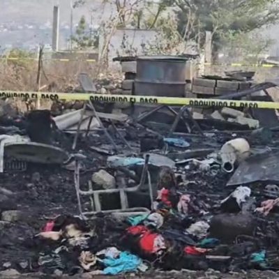 Seis niños y su abuelita pierden la vida en trágico incendio en Morelia