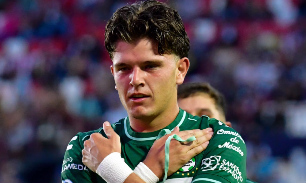 Tahiel Jiménez firma doblete y Santos Laguna